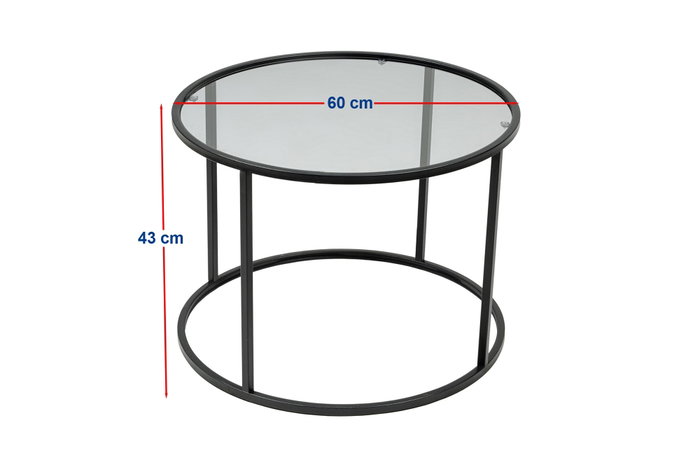 Hanah Home Startis Black 60